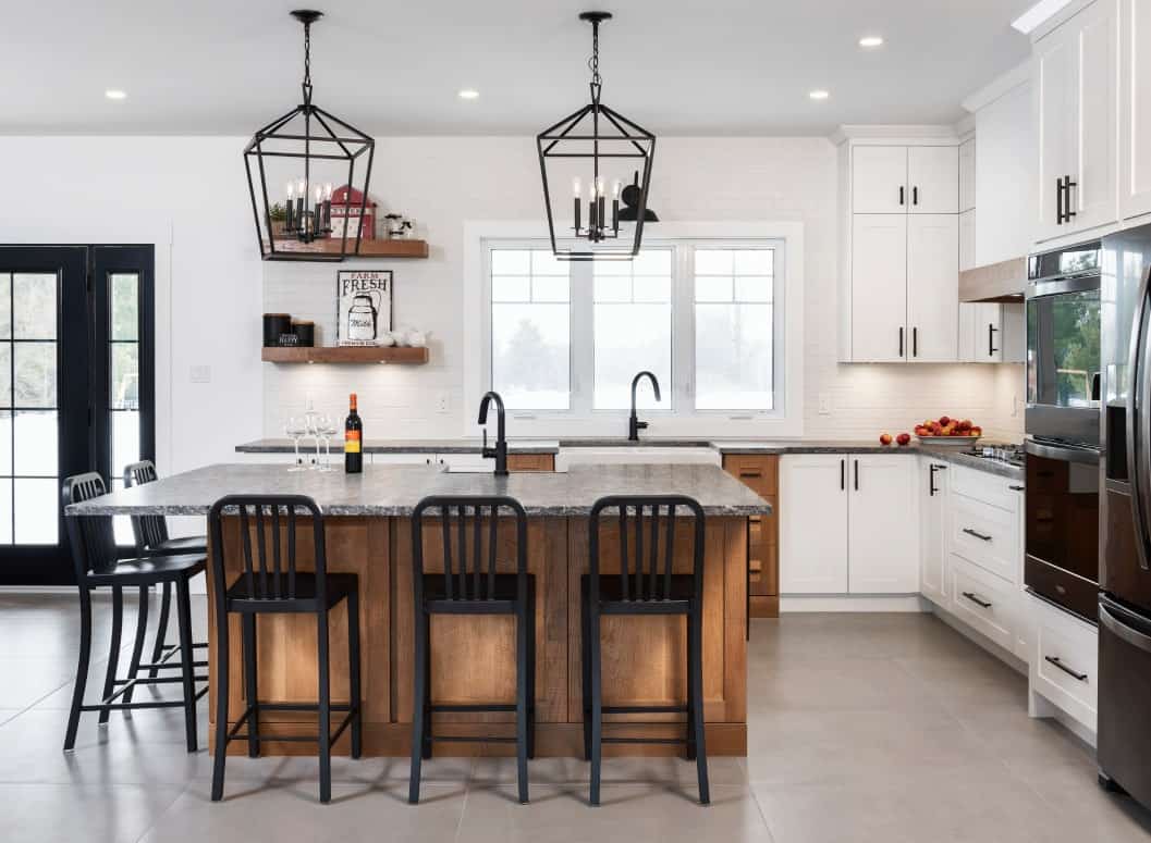 A good example of a kitchen design