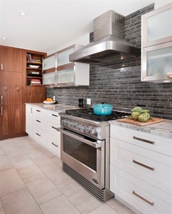 Kitchen With Lower Drawers for Pots and Pans