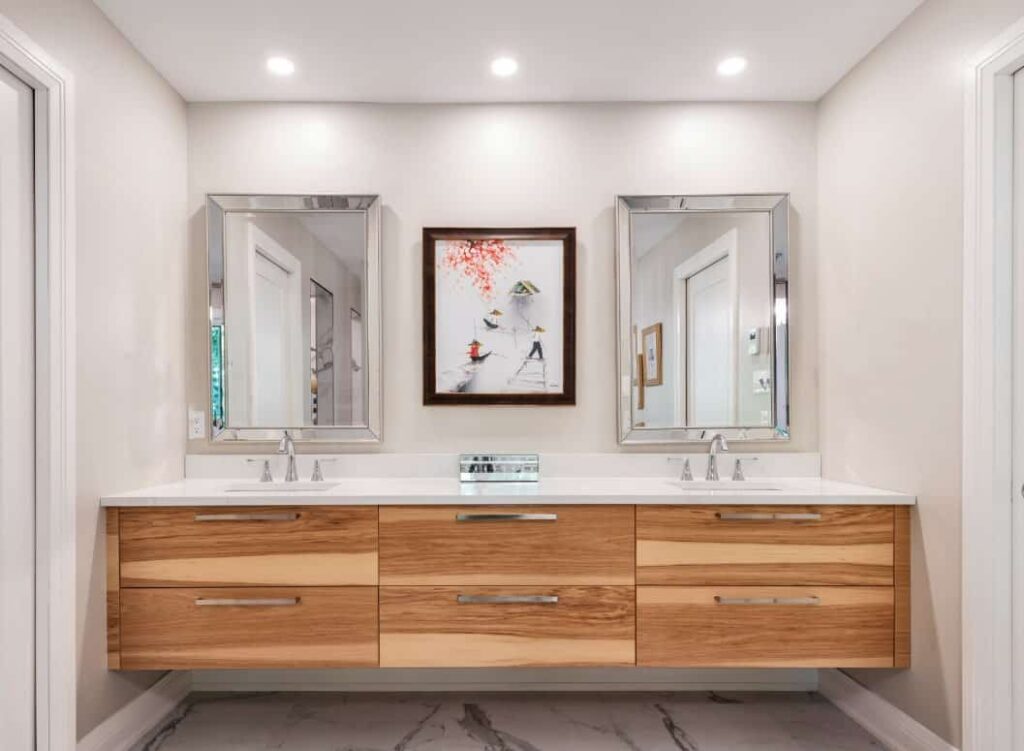 Add Art and Ambiance Spa-Like Bathroom Idea