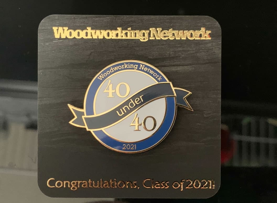 Michael Laurysen was recently named one of the newest members of the Wood Industry 40 Under 40 Class of 2021 by Woodworking Network
