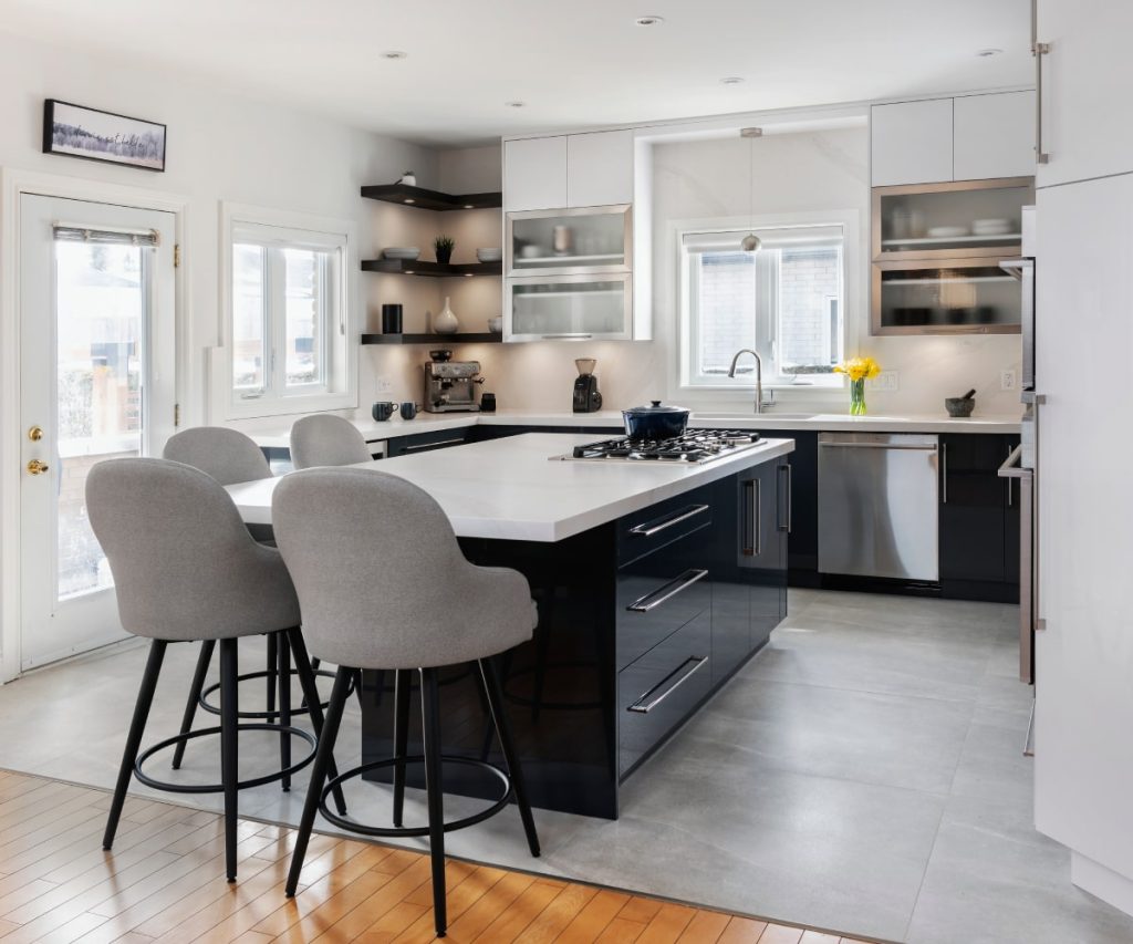 Levesque Modern Kitchen - Laurysen Kitchens