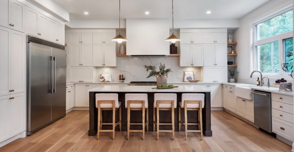 Woodeden Transitional Kitchen - Laurysen Kitchens