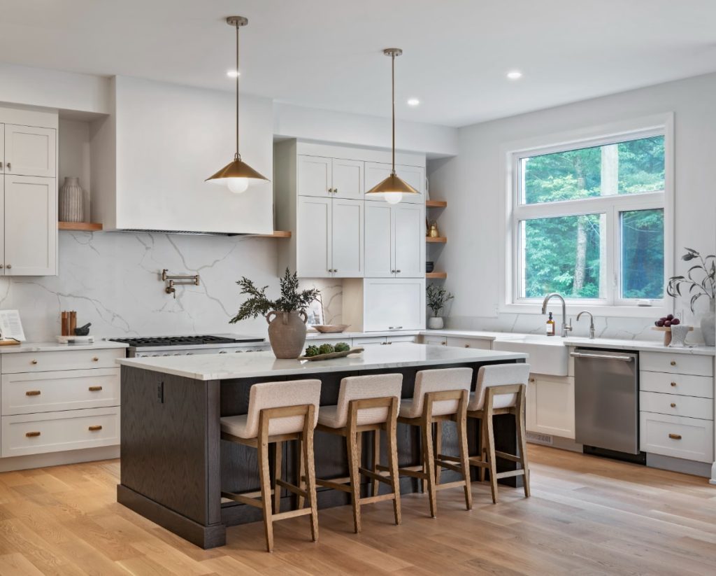 Woodeden Transitional Kitchen - Laurysen Kitchens