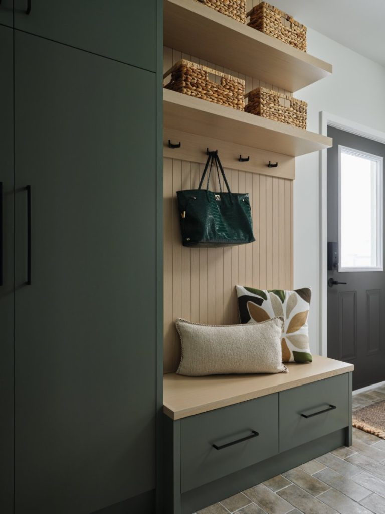 Billings Laundry Room, Bench & Storage