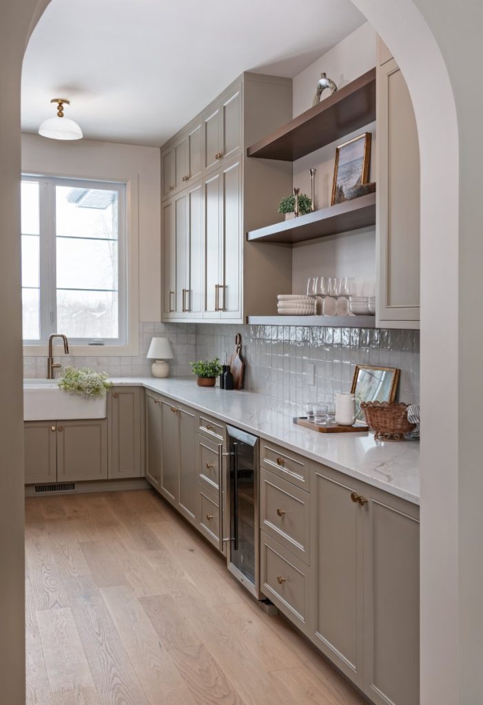 Greely Transitional Kitchen & Butler's Pantry